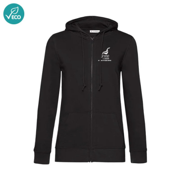 Ladies Zipped Hoodie