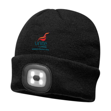 Beanie with LED Headlight