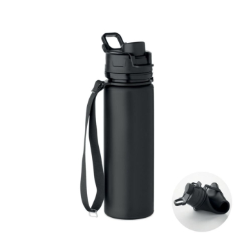 Foldable Silicone Sports Bottle 500ml