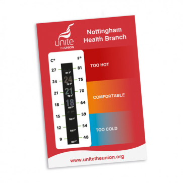 Temperature Gauge Card  (Personalised)