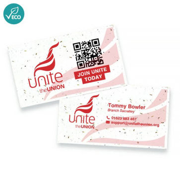 Seed Paper Business Cards (Personalised)