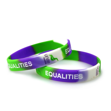 Equalities & Dignity Silicon Wristband (Personalised)