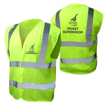 Hi Viz Vest Picket Supervisor