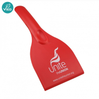 Recycled Plastic Curved Ice Scraper 