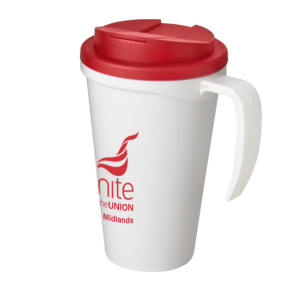 Americano With Handle and Splill-Proof Lid (Personalised)