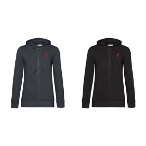 Ladies Zipped Hoodie