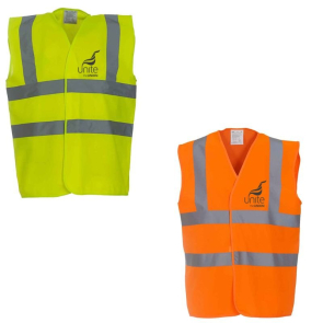 Hi-Visibility Waistcoat with Two Bands and Braces