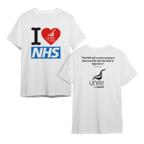 I Heart NHS T-shirt White 