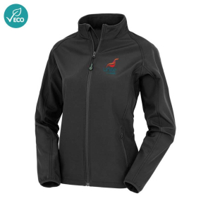 Ladies Recycled 2-layer Softshell Jacket 