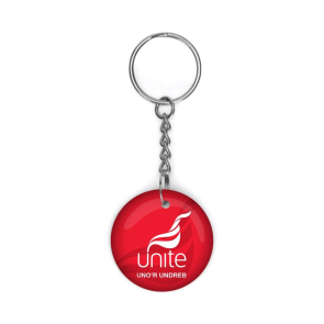 Double Sided Domed NFC Keyring