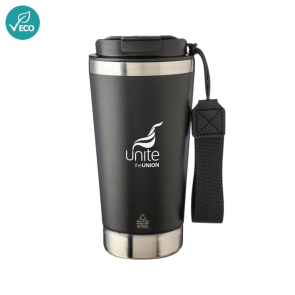 Double-Walled Recycled Steel Travel Mug 500ml