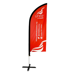 190cm Feather Flag (Personalised) 