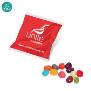 Flow Bag Sweets - Jelly Beans 10g (Personalised)
