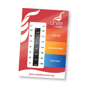 Temperature Gauge Card
