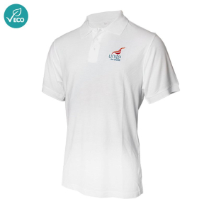 Organic White Polo Shirt 