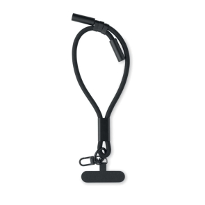 60W Charging Wristband with Phone Holder and Key Clip