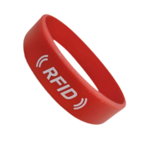 Pantone Matched Silicon Wristband with NFC