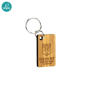 Bespoke Bamboo Keyring
